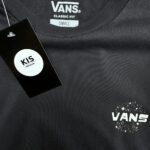VANS Koszulka Męskie Grafitowa Z Nadrukiem S - zdjęcie 3