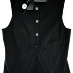 BOOHOO Kamizelka Damska Czarna 3XL - zdjęcie 1