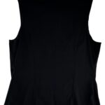 BOOHOO Kamizelka Damska Czarna 3XL - zdjęcie 2