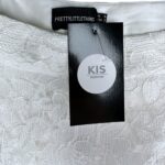 PRETTYLITTLETHING Spodnie Damskie Białe Koronkowe XS - zdjęcie 3