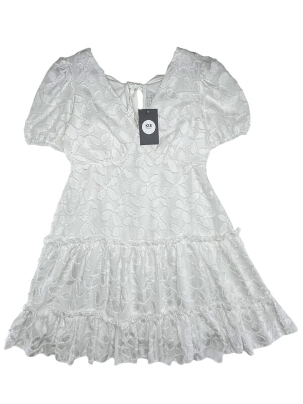 QUIZ Sukienka Damska Biała Koronkowa M Poliester