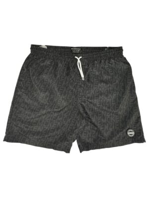 MCKENZIE Spodenki Męskie Czarny Logo XXL