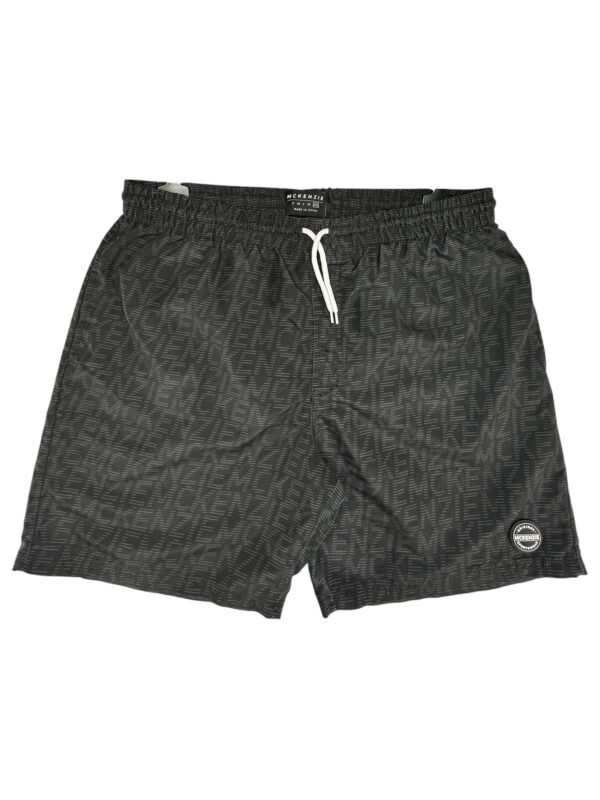 MCKENZIE Spodenki Męskie Czarny Logo XXL