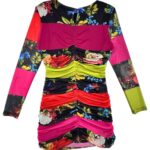 Sukienka Damska Wielokolorowa XL - zdjęcie 2