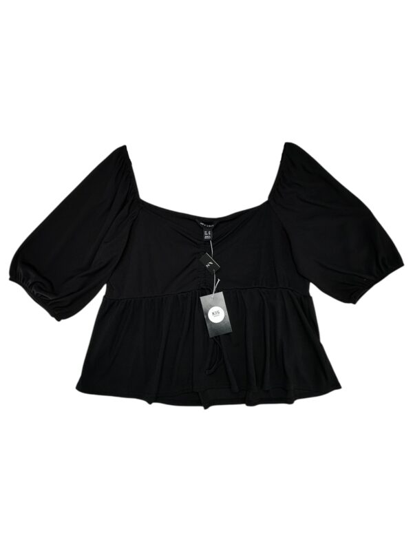 NEW LOOK Bluzka Damska Czarna 3XL Poliester