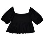 NEW LOOK Bluzka Damska Czarna 3XL Poliester - zdjęcie 2