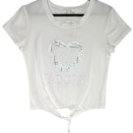 ZEVA Koszulka Damska Biała Z Nadrukiem M/L - zdjęcie 1