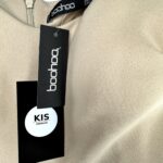 BOOHOO Kombinezon Damski Beżowy S - zdjęcie 3