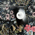 RESERVED Bluzka Damska Czarna Kwiatowy XL - zdjęcie 3