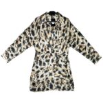 MANGO Sukienka Damska Beżowa Wzór Zwierzęcy XL - zdjęcie 1