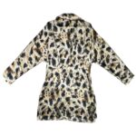 MANGO Sukienka Damska Beżowa Wzór Zwierzęcy XL - zdjęcie 2