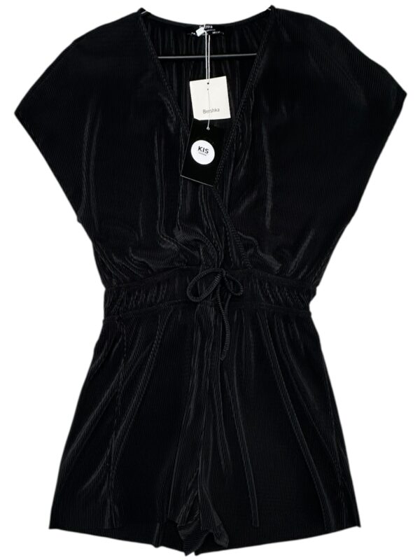 BERSHKA Kombinezon Damski Czarny L