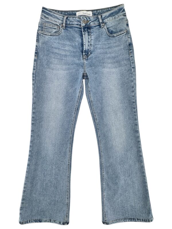 QUEEN HEARTS Jeansy Damskie Niebieskie XL