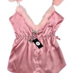 BOOBOO Kombinezon Damski Różowy L - zdjęcie 1