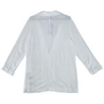 NEW LOOK Marynarka Damska Biała L Len - zdjęcie 2