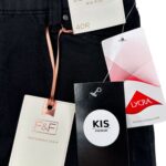 F&F Jegginsy Damskie Czarne L - zdjęcie 3