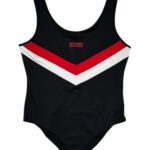 LEVI’S Body Damskie Czarne L - zdjęcie 1