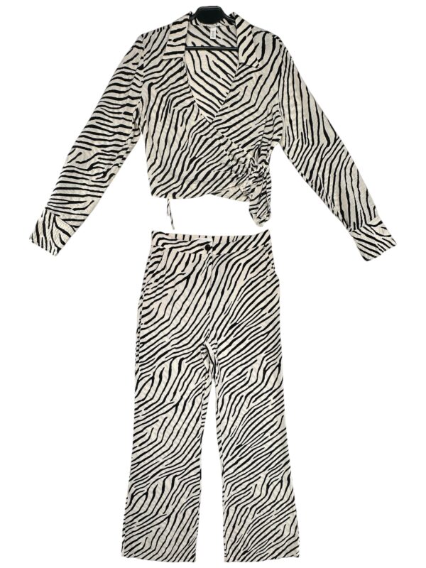 H&M Komplet Damski Czarny Wzór S