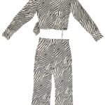 H&M Komplet Damski Czarny Wzór S - zdjęcie 2