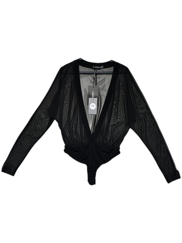 PRETTYLITTLETHING Body Damskie Czarne XL