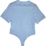 PRETTYLITTLETHING Body Damskie Niebieskie L - zdjęcie 2