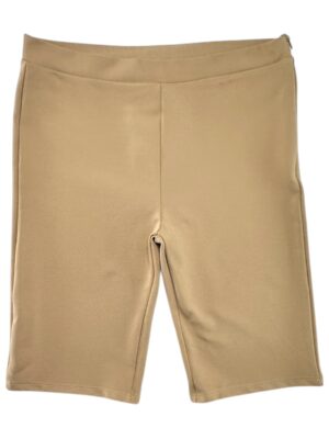 BERSHKA Spodenki Kolarki Damskie Beżowe M