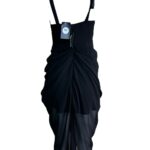 PRETTYLITTLETHING Sukienka Damska Czarna S - zdjęcie 2