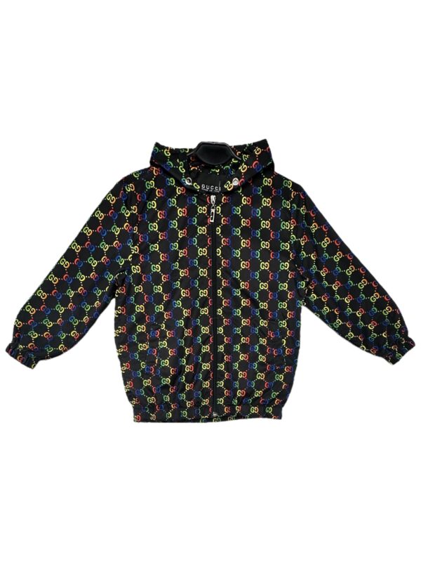 INSPIROWANA GUCCI Kurtka Dziecięca Wielokolorowa 134