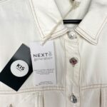 NEXT Kurtka Damska Biała M - zdjęcie 3