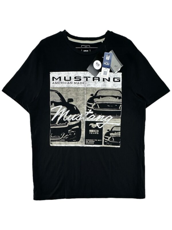 TU Koszulka Męska Czarna Print M