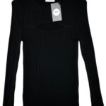 PAPAYA Sweter Damski Czarny L - zdjęcie 1