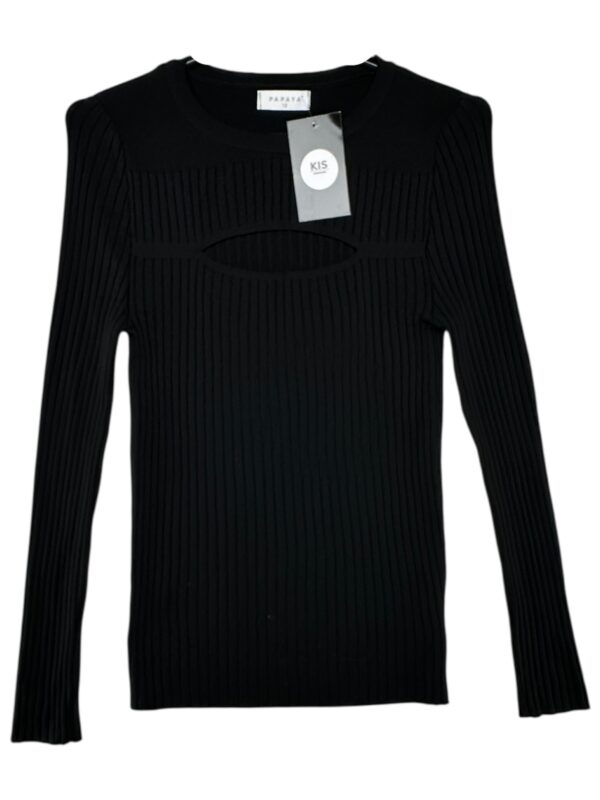 PAPAYA Sweter Damski Czarny L