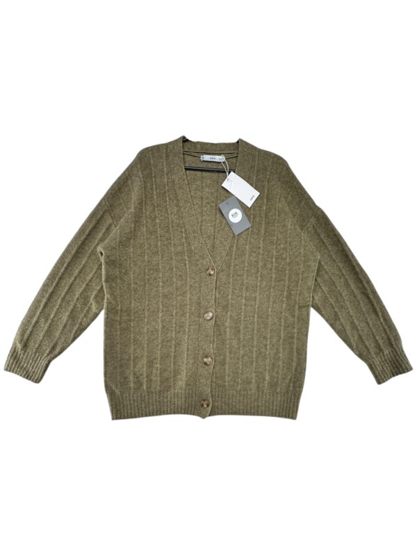 MANGO Sweter Damski Zielony M