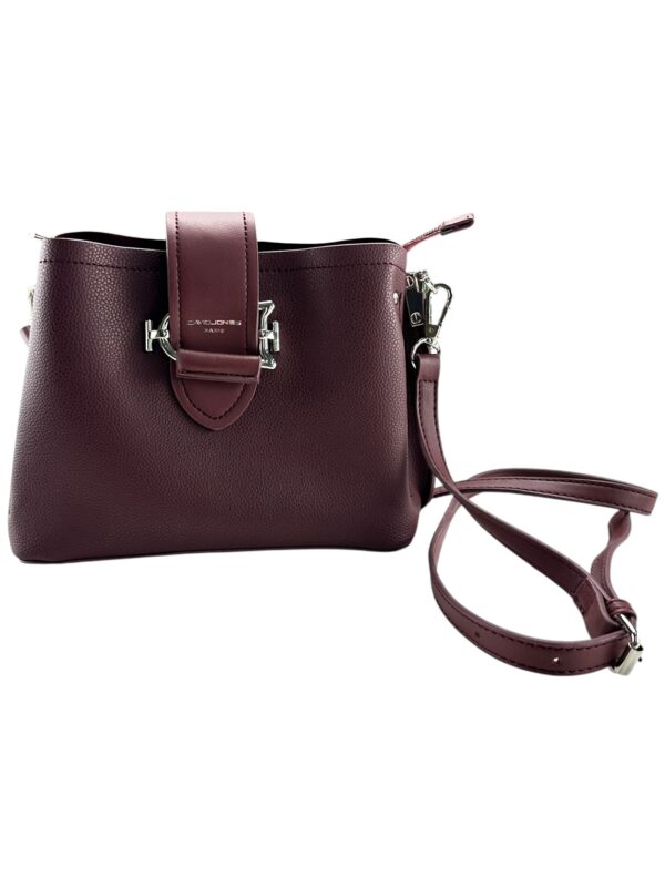 DAVID JONES PARIS Torebka Damska Bordowa ONE SIZE