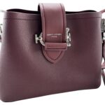 DAVID JONES PARIS Torebka Damska Bordowa ONE SIZE - zdjęcie 3