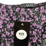 QUIZ Body Damskie Czarne Kwiatowe M - zdjęcie 3