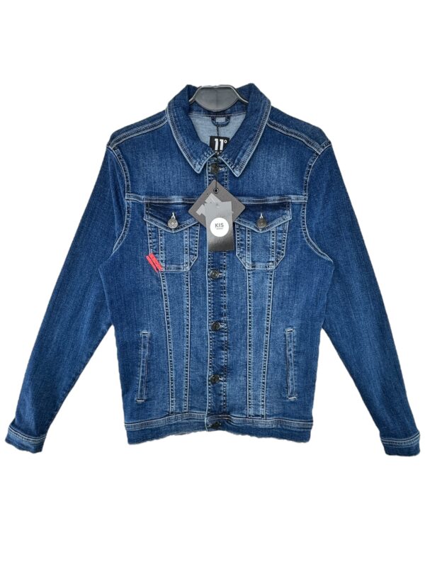 11 Kurtka Męska Niebieska XS