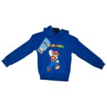 SUPER MARIO Bluza Dziecięca Niebieska 104 - zdjęcie 1
