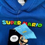 SUPER MARIO Bluza Dziecięca Niebieska 104 - zdjęcie 3