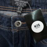 THRED BARE Spodenki Męskie Niebieskie Przetarte S - zdjęcie 3