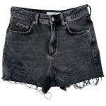 TOPSHOP Szorty Damskie Czarne S - zdjęcie 1