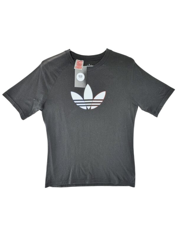 ADIDAS Koszulka Dziecięca Czarna Logo 164