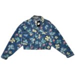 ASHLEY VINTAGE CHARM Kurtka Damska Niebieska L - zdjęcie 1