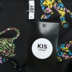 JDY Sukienka Damska Ciemnobiała Zwierzęcy Wzór L - zdjęcie 3