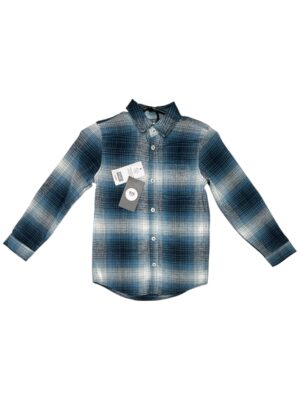 F&F Koszula Dziecięce Niebieska Kratka 116