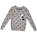 NEWSTAR Sweter Damski Szary Groszki L/XL - zdjęcie 1