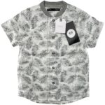 NEXT Koszula Dziecięce Szara Roślinny 98 - zdjęcie 1