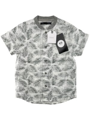 NEXT Koszula Dziecięce Szara Roślinny 98