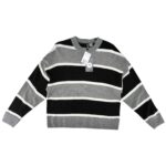 H&M Sweter Damski Szary/Czarny S - zdjęcie 1