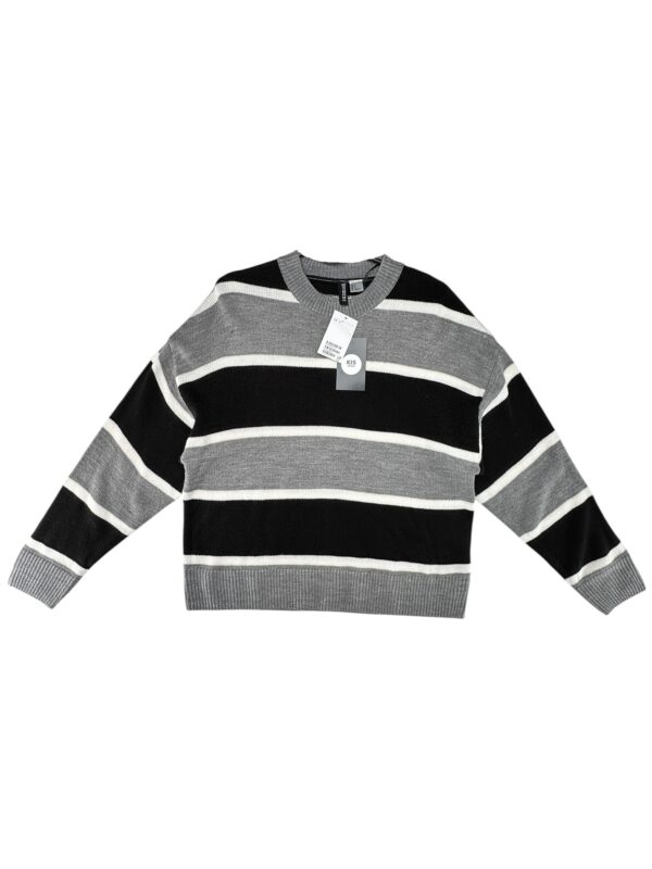 H&M Sweter Damski Szary/Czarny S